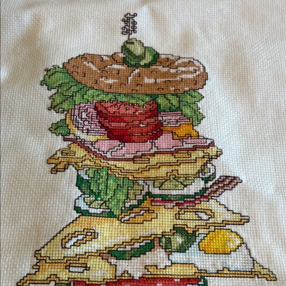 Cross-stitch -‎ Dagwood, Sandwich Art